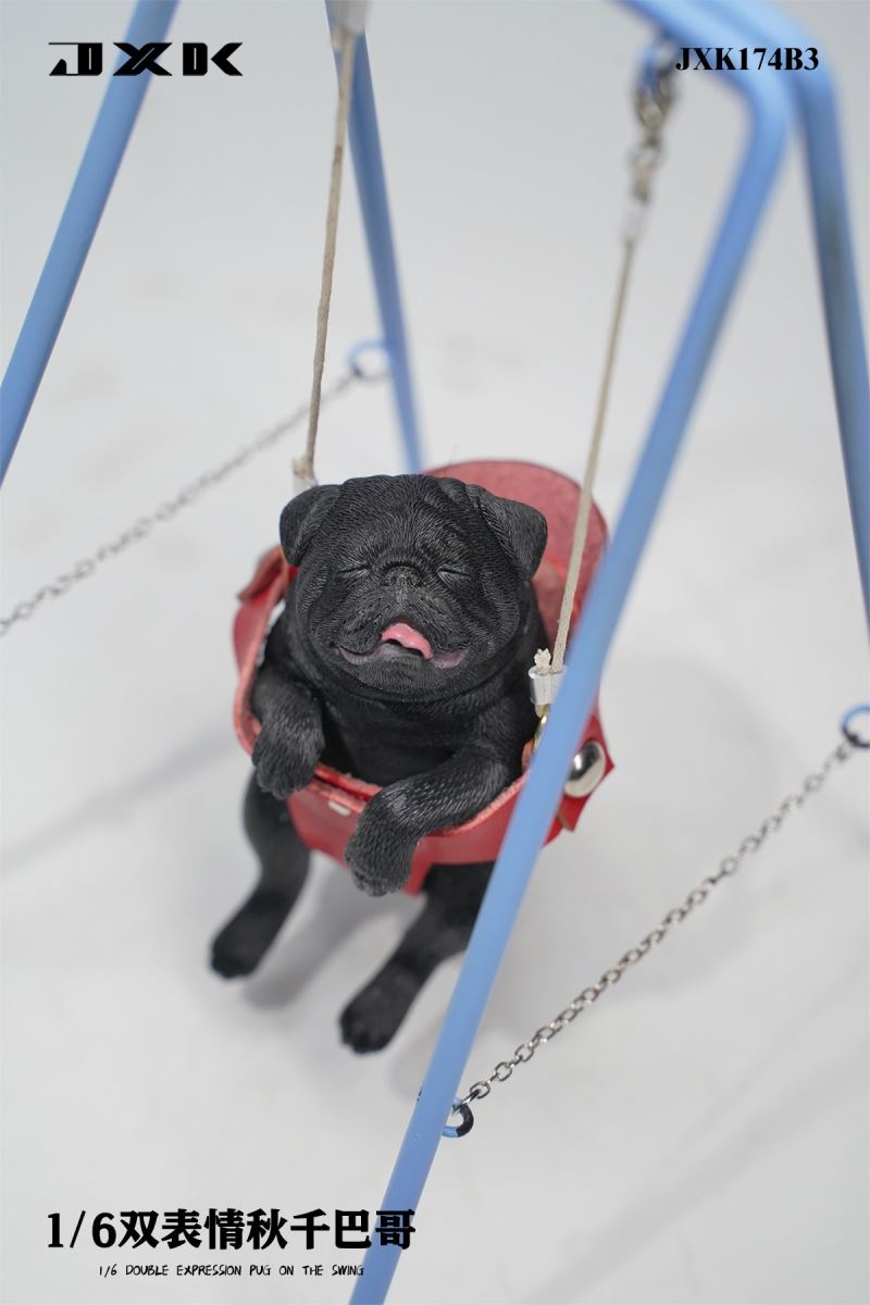 Pug On The Swing 1/6