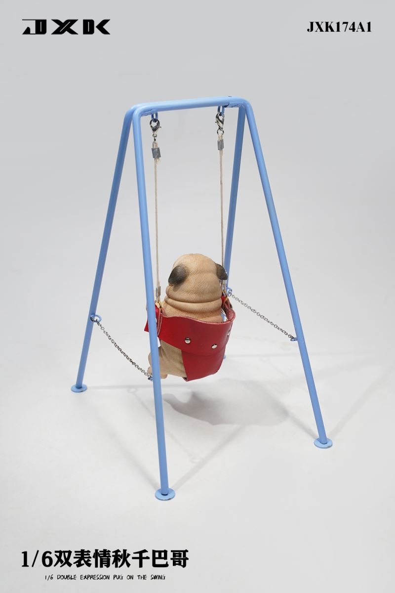 Pug On The Swing 1/6