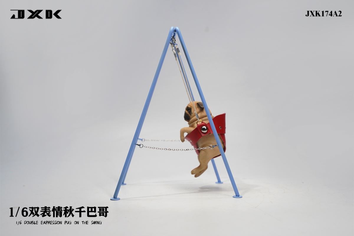 Pug On The Swing 1/6