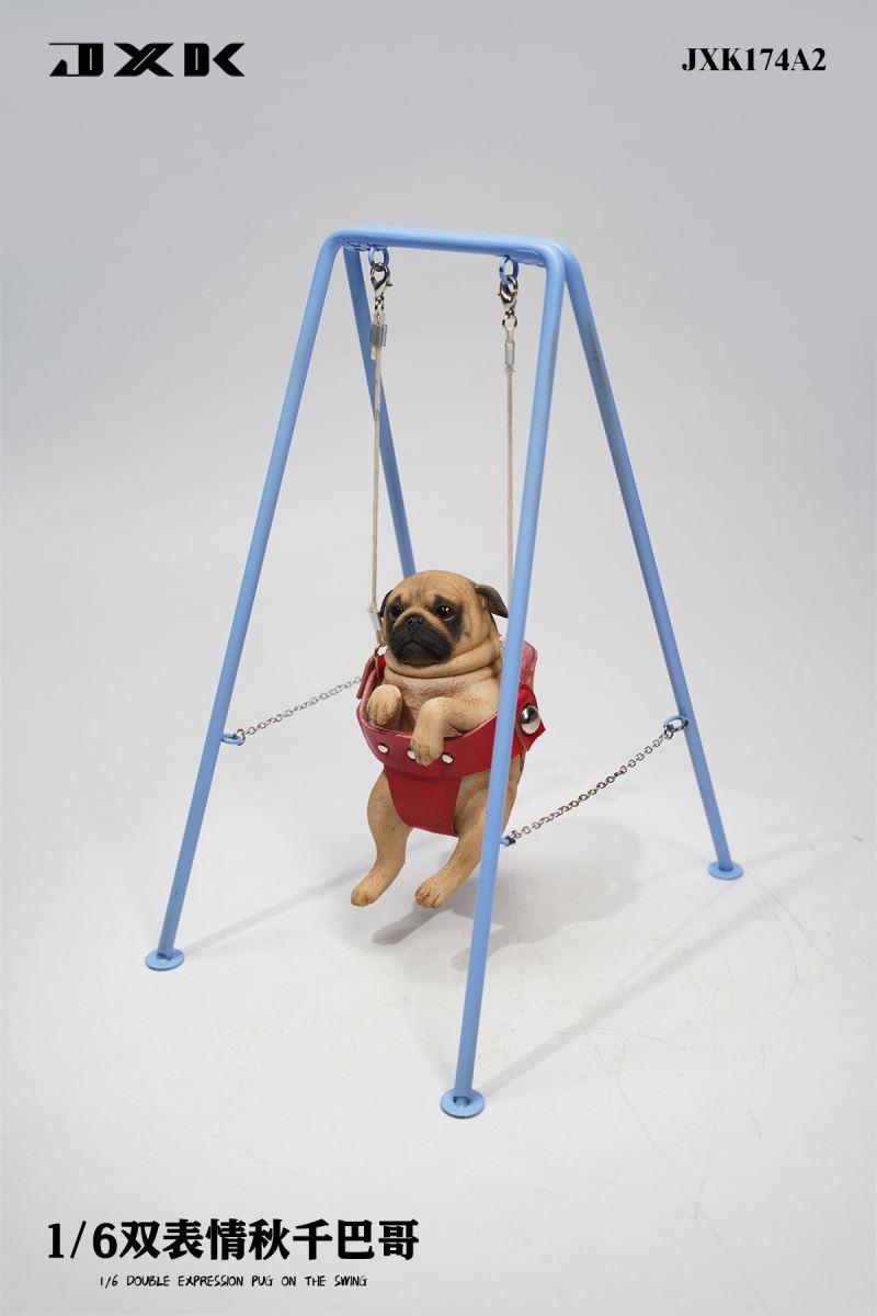 Pug On The Swing 1/6