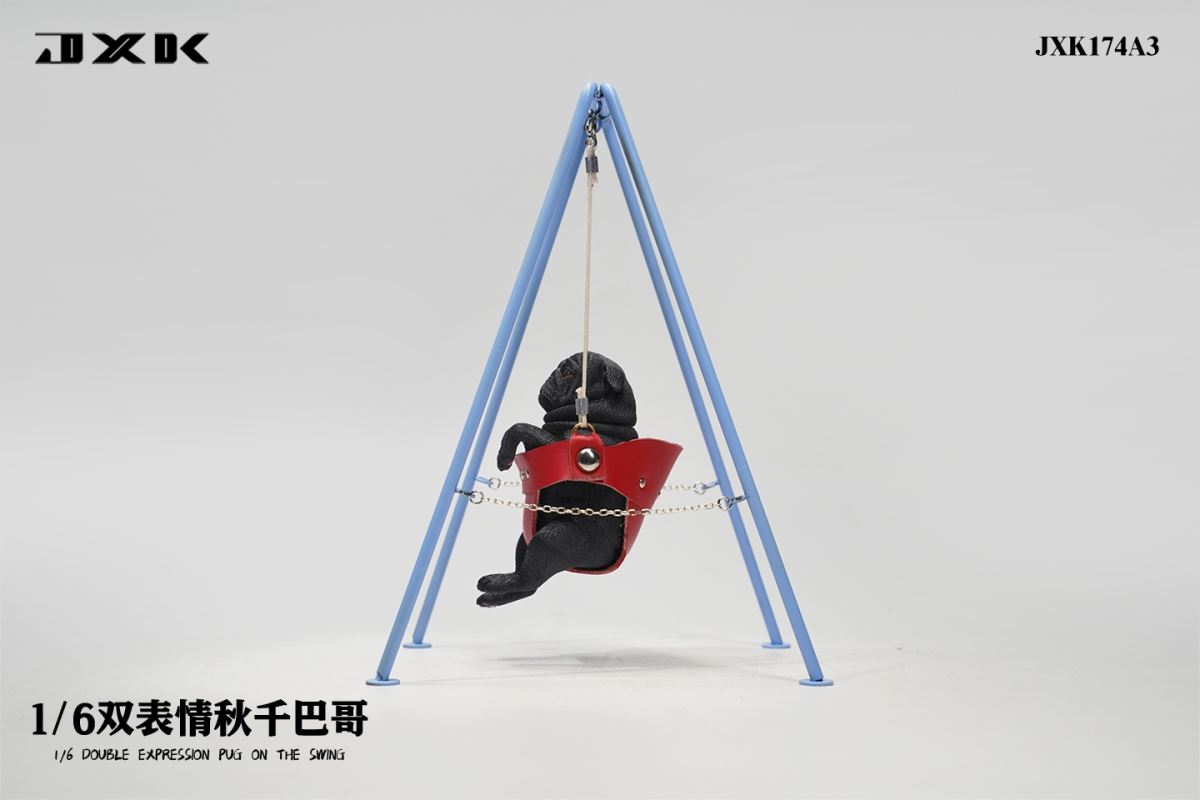 Pug On The Swing 1/6