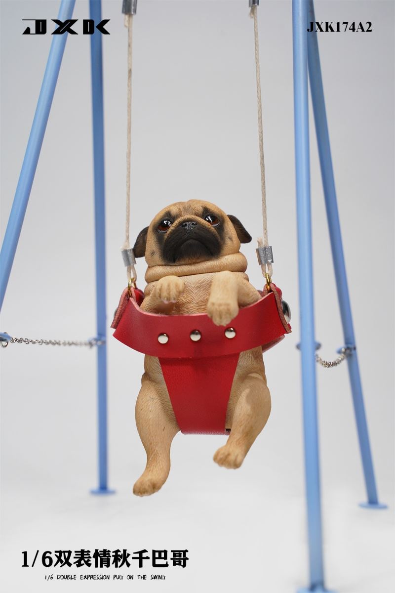 Pug On The Swing 1/6