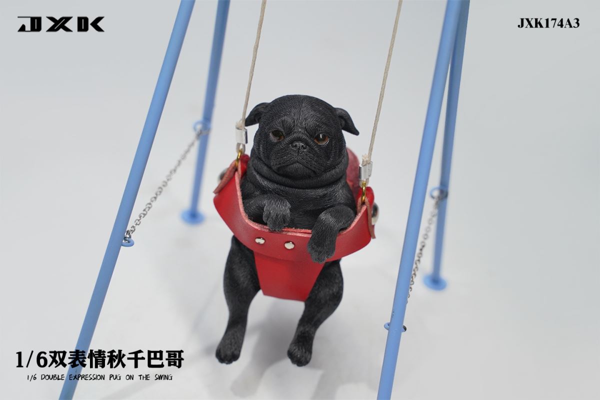 Pug On The Swing 1/6