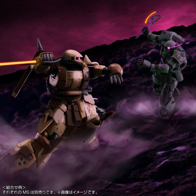 HG 1/144 High mobility type Zaku ground use (Selma machine)