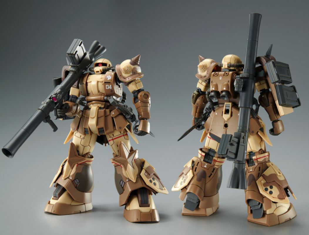HG 1/144 High mobility type Zaku ground use (Selma machine)