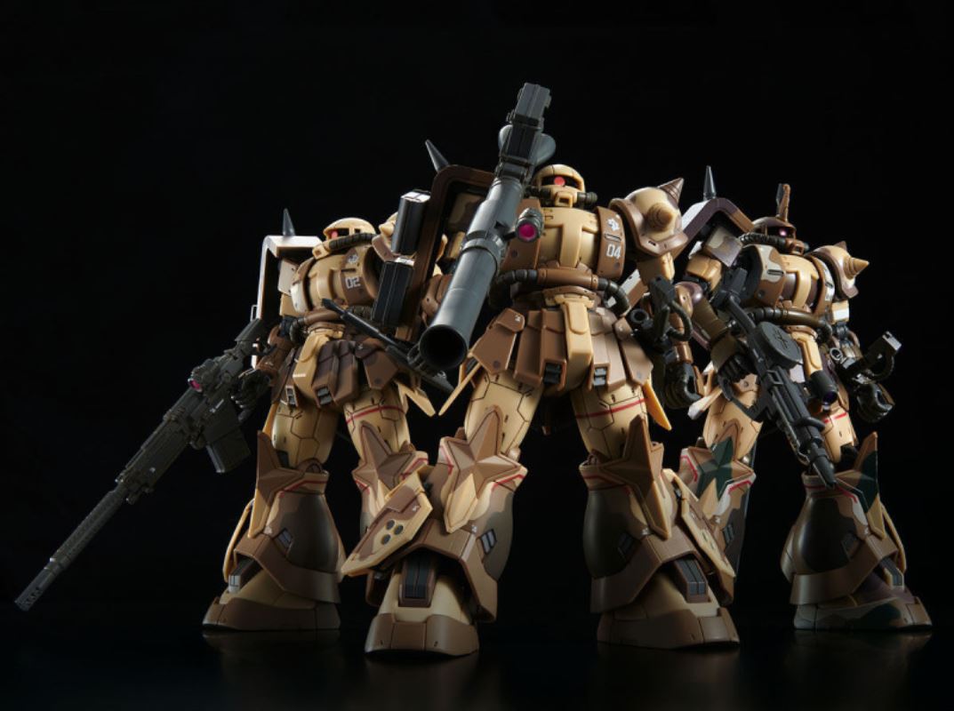 HG 1/144 High Mobility Type Zaku Ground Use (Wald Machine)