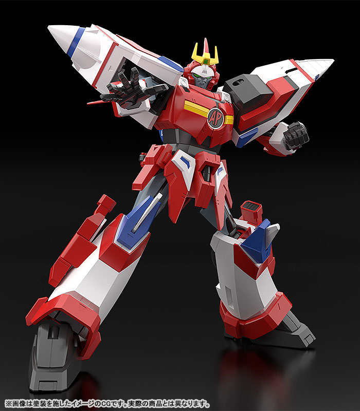 MODEROID Armored Police Metal Jack Hyper Red Jack Armor