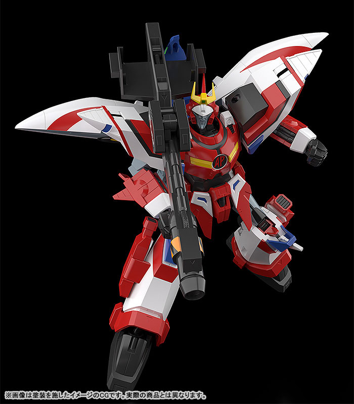 MODEROID Armored Police Metal Jack Hyper Red Jack Armor