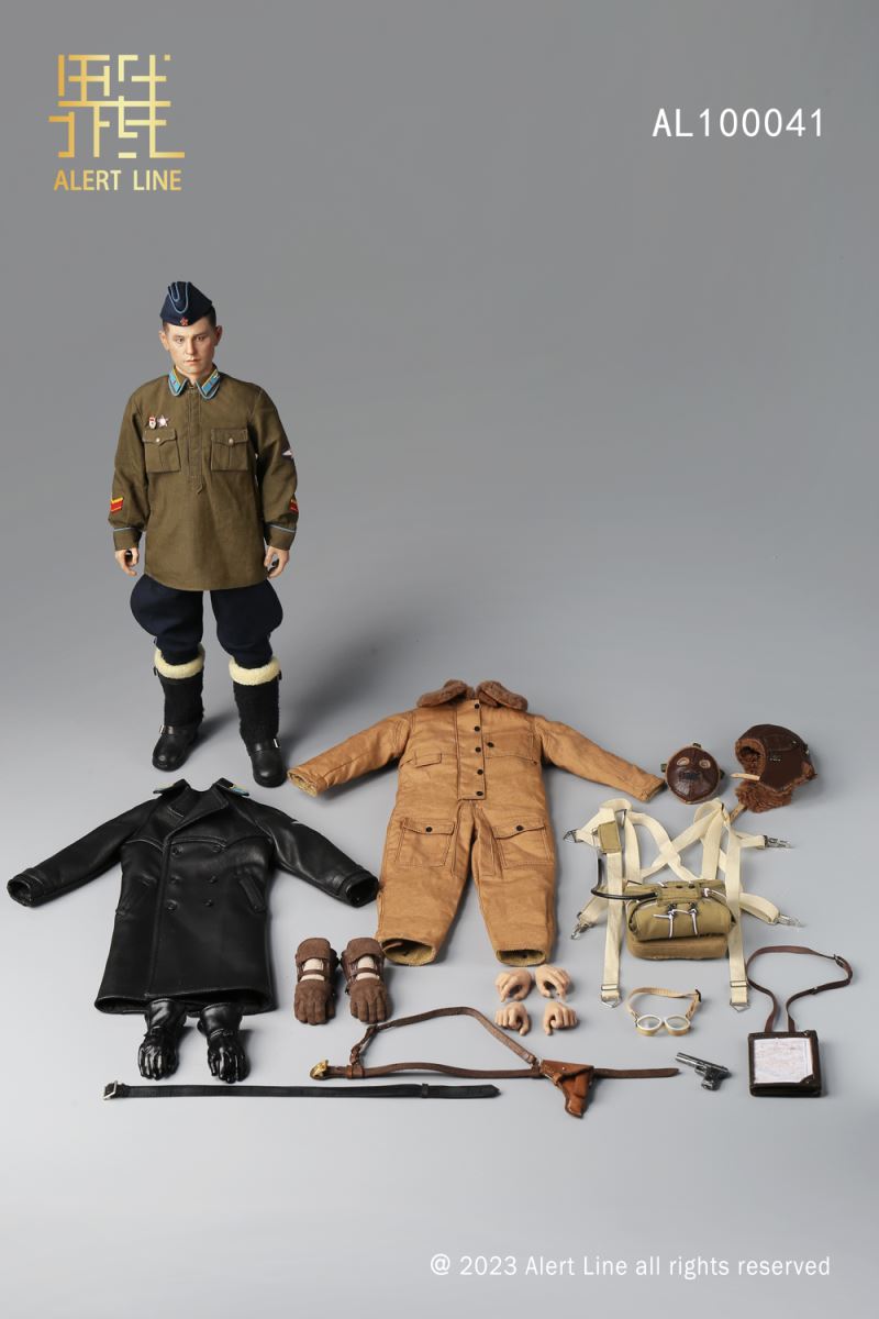 WWII Soviet Air Force Ace Pilot 1/6