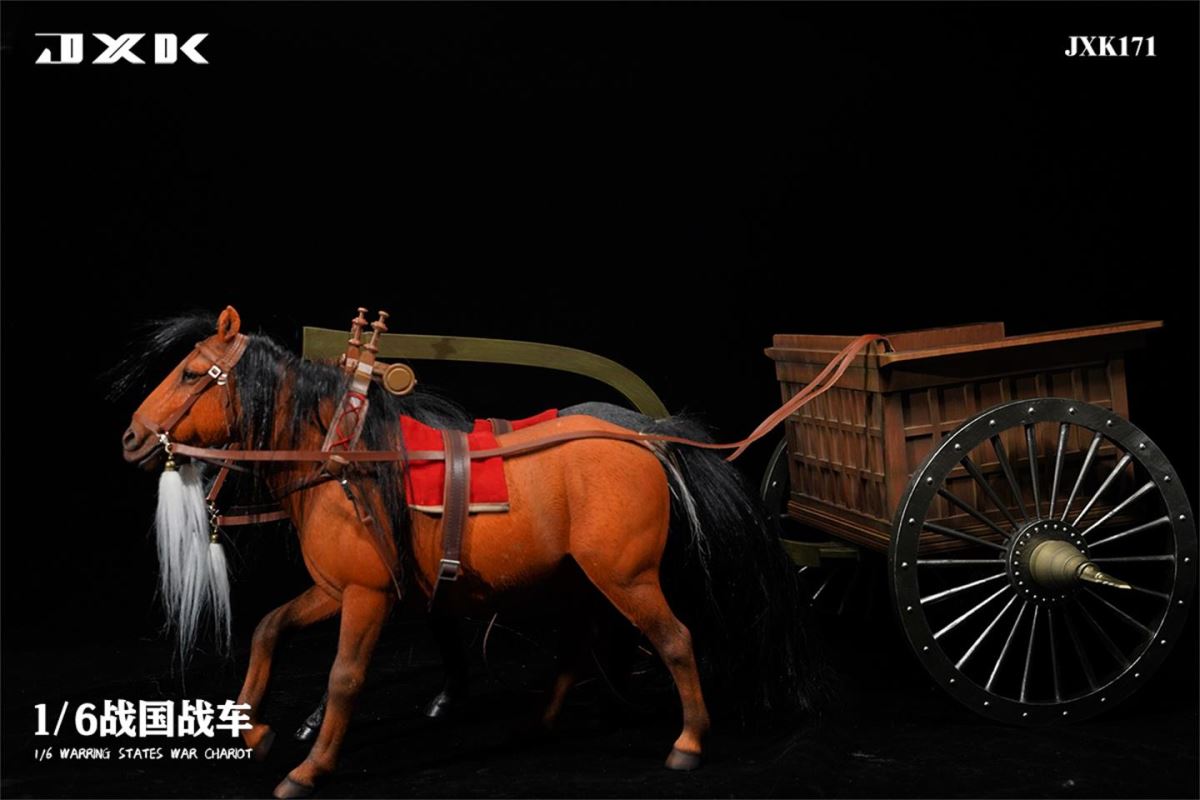 Warring States War Chariot scene platform 1/6