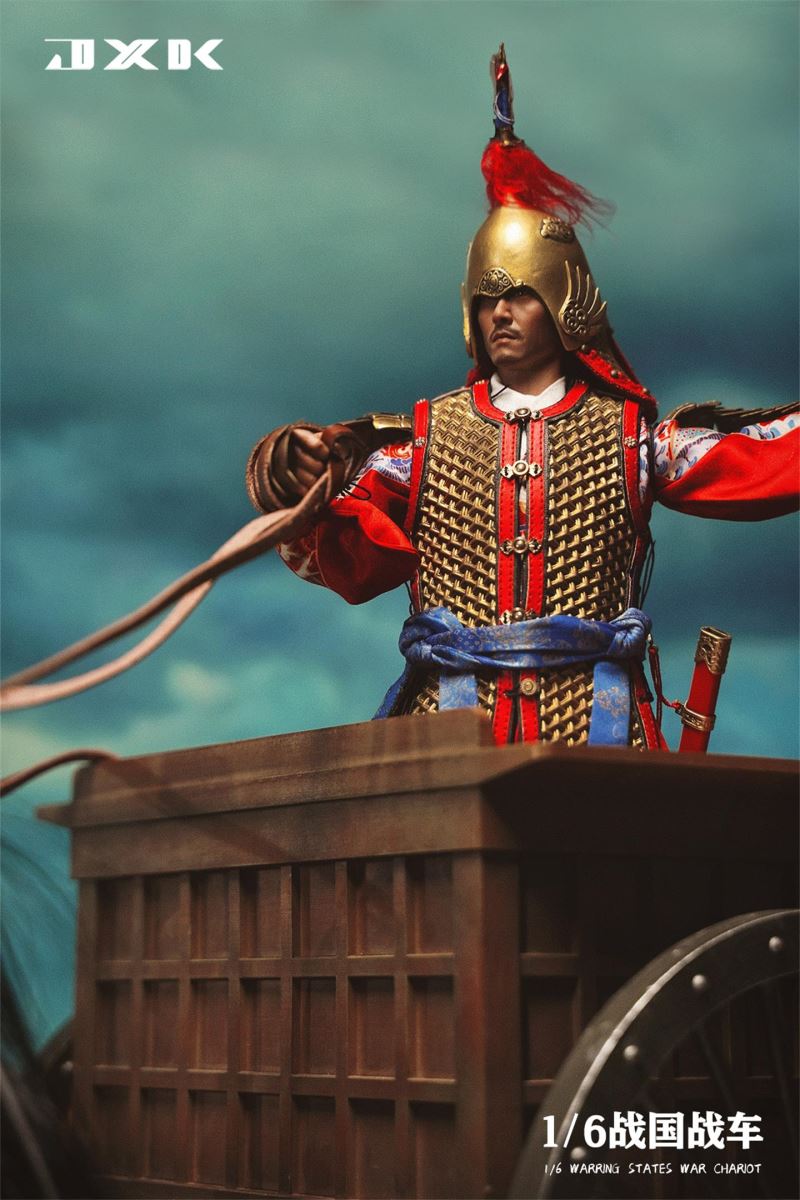 Warring States War Chariot scene platform 1/6