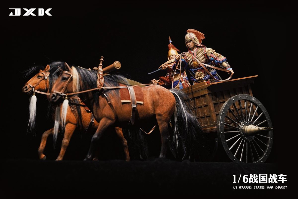 Warring States War Chariot scene platform 1/6