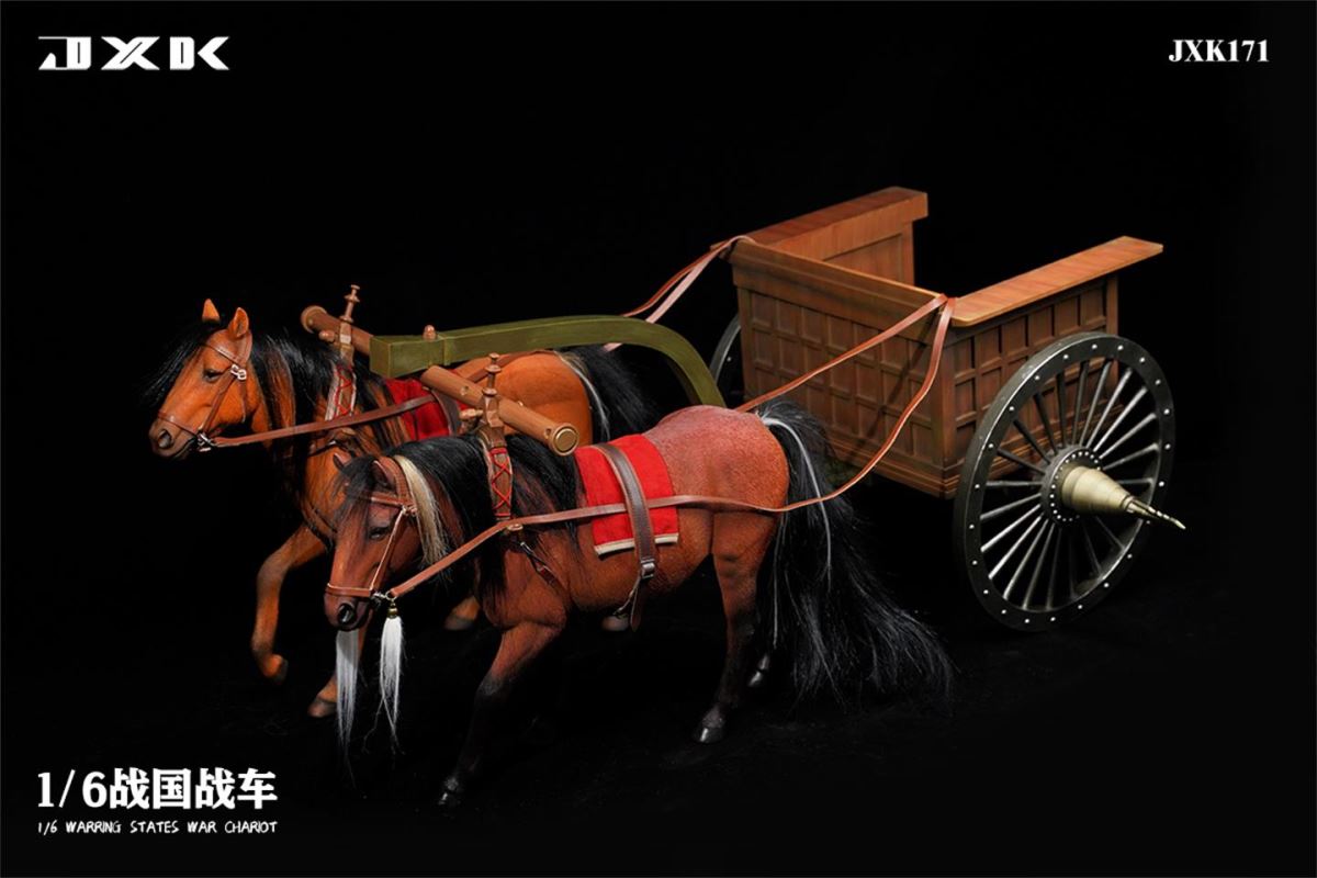 Warring States War Chariot scene platform 1/6