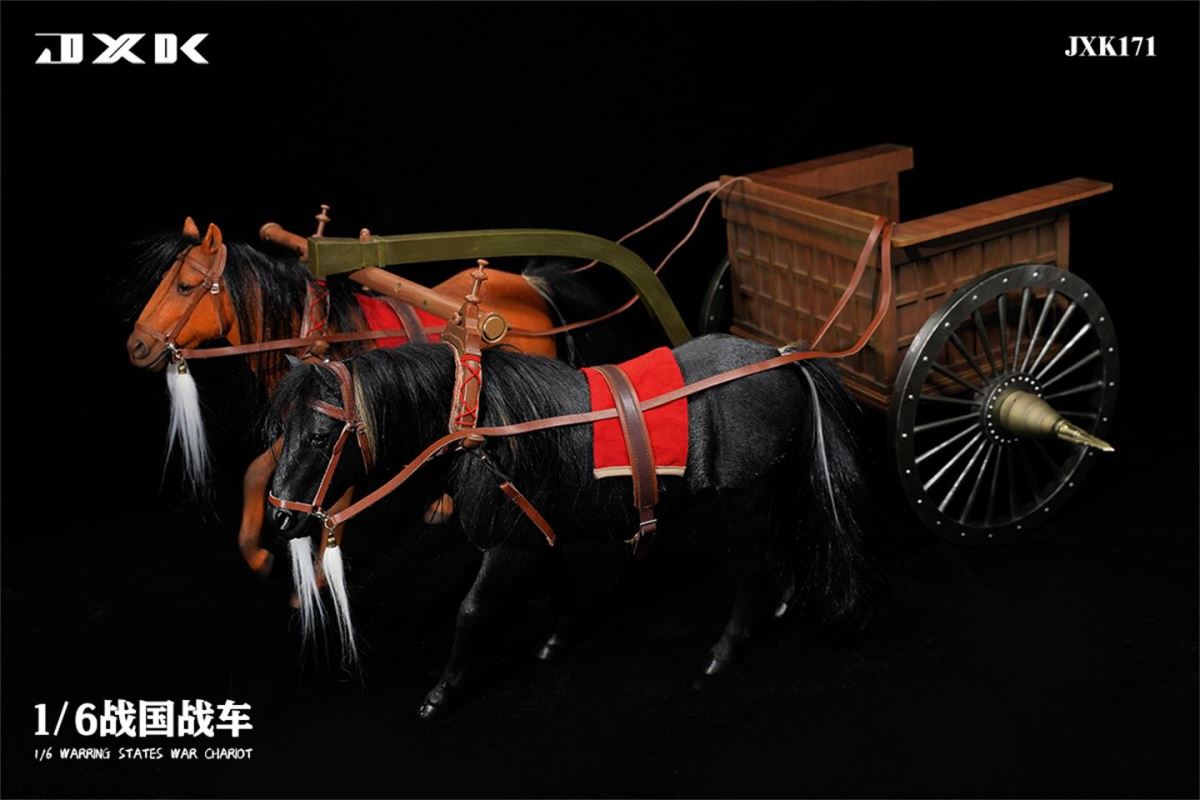 Warring States War Chariot scene platform 1/6