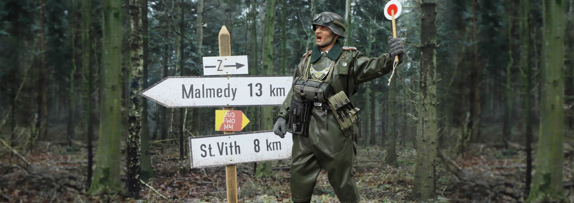 World War II Street Sign Universal Accessory Kit 1/6