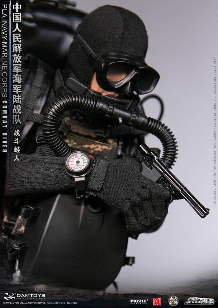 Chinese People's Liberation Army Marine Corps - Combat Frogman 1/6