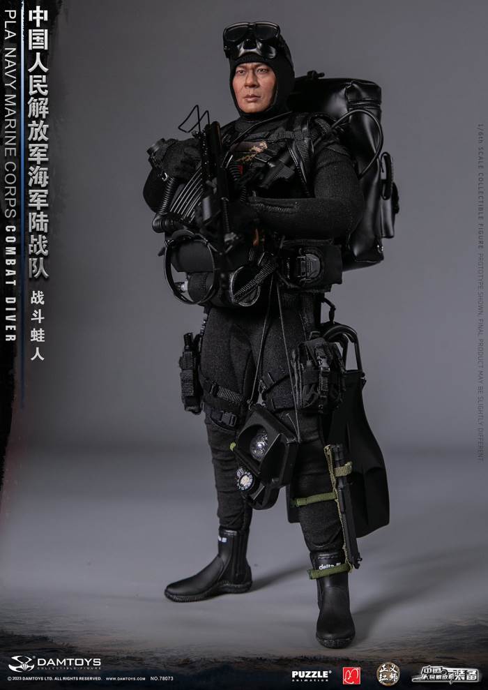Chinese People's Liberation Army Marine Corps - Combat Frogman 1/6