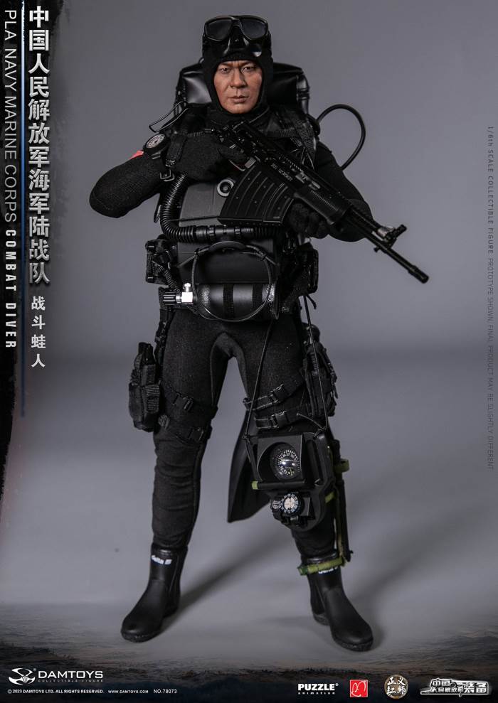 Chinese People's Liberation Army Marine Corps - Combat Frogman 1/6