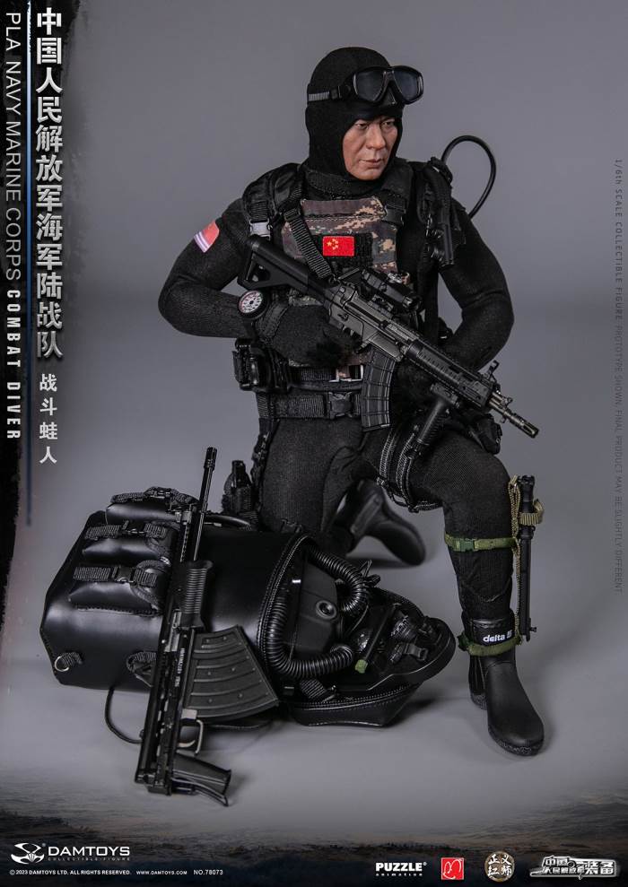 Chinese People's Liberation Army Marine Corps - Combat Frogman 1/6
