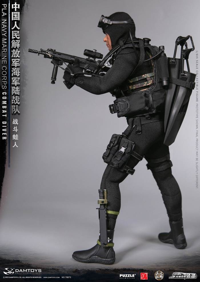 Chinese People's Liberation Army Marine Corps - Combat Frogman 1/6