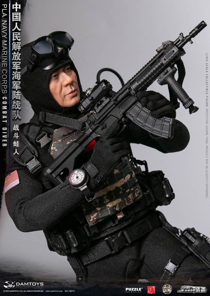 Chinese People's Liberation Army Marine Corps - Combat Frogman 1/6