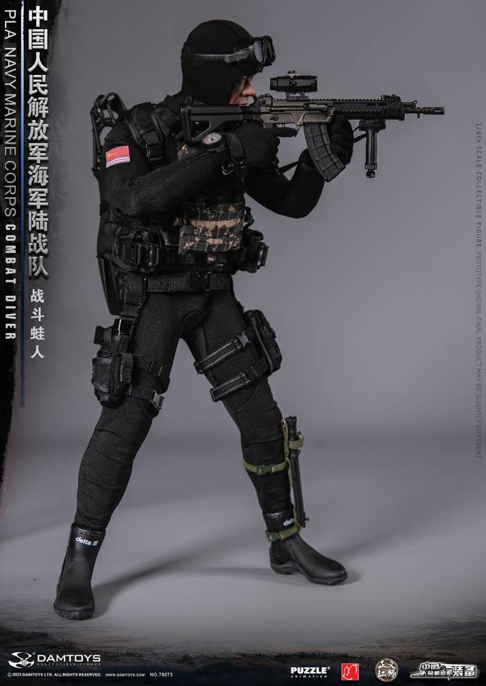 Chinese People's Liberation Army Marine Corps - Combat Frogman 1/6