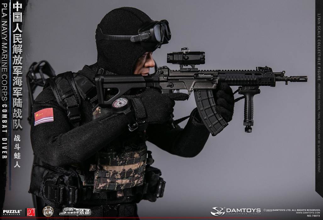 Chinese People's Liberation Army Marine Corps - Combat Frogman 1/6