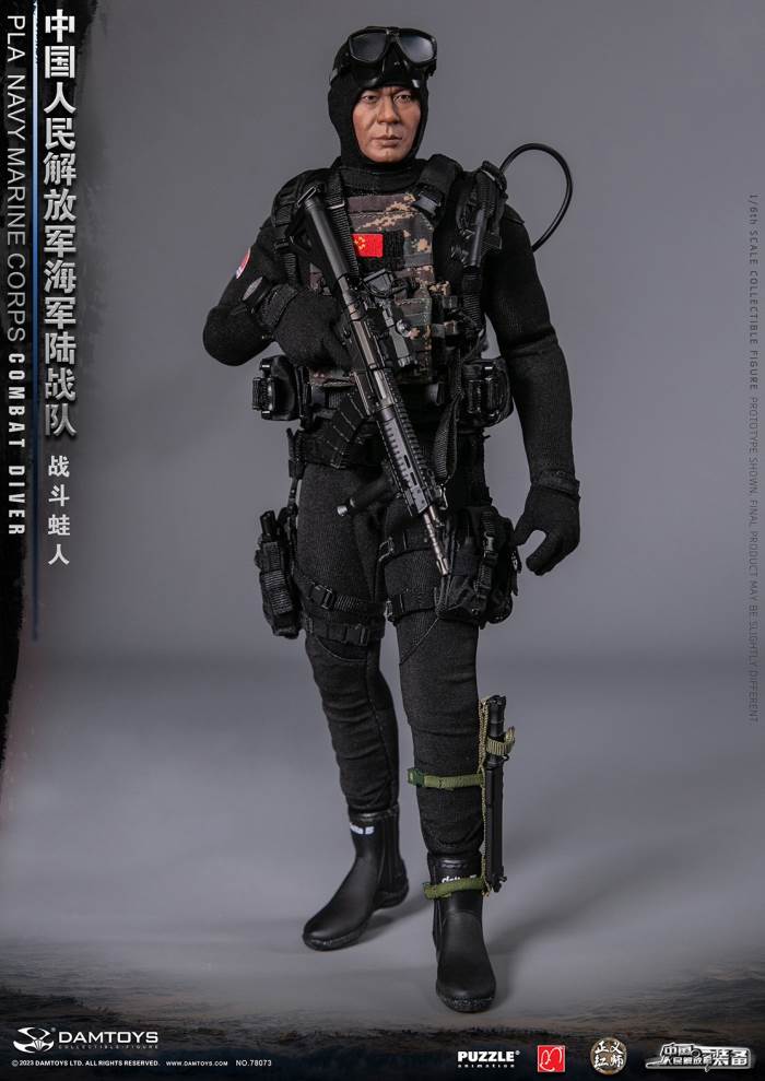 Chinese People's Liberation Army Marine Corps - Combat Frogman 1/6