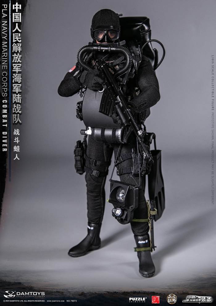 Chinese People's Liberation Army Marine Corps - Combat Frogman 1/6