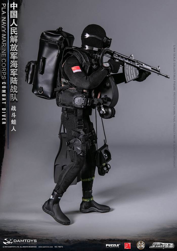 Chinese People's Liberation Army Marine Corps - Combat Frogman 1/6