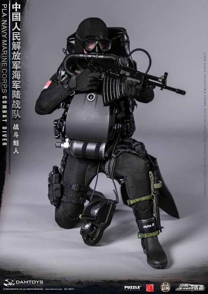 Chinese People's Liberation Army Marine Corps - Combat Frogman 1/6