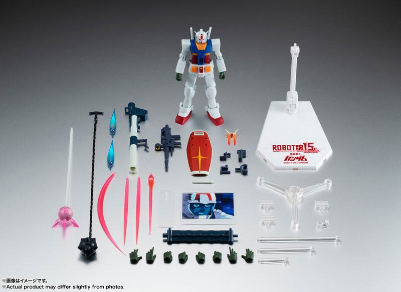 Robot Spirits -SIDE MS- RX-78-2 Gundam ver. A.N.I.M.E. -Robot Spirits 15th ANNIVERSARY-