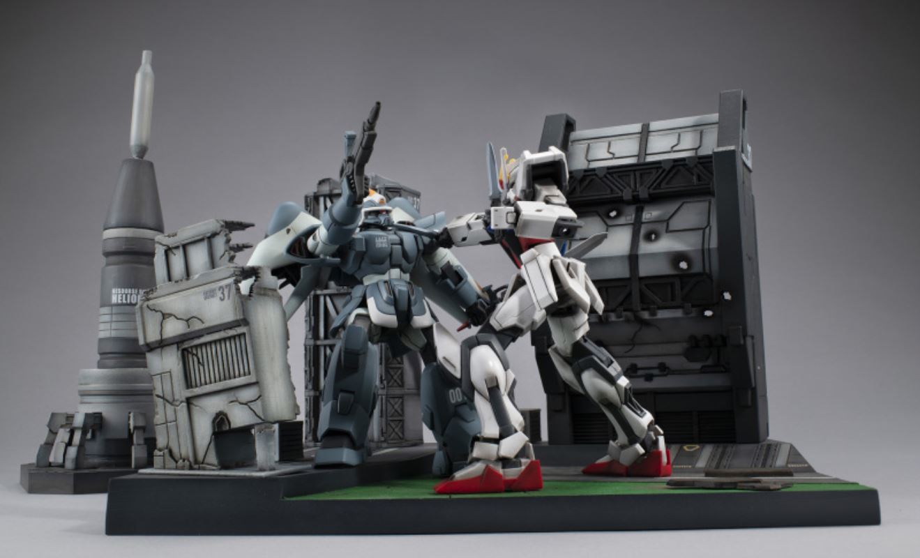Realistic Model Series Mobile Suit Gundam SEED (1/144 HG Series) G Structure [GS06] Heliopolis Battle Stage