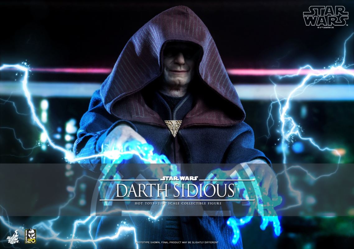 Star Wars: The Clone Wars Darth Sidious 1/6
