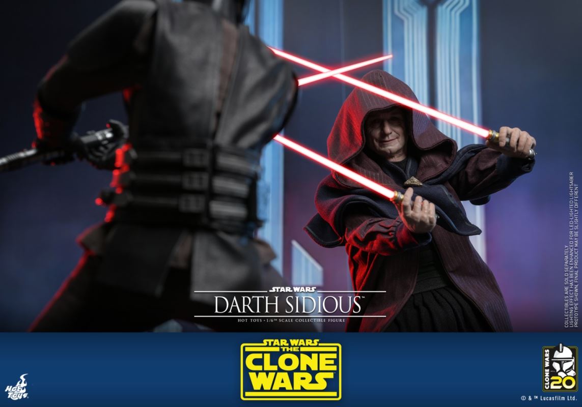 Star Wars: The Clone Wars Darth Sidious 1/6