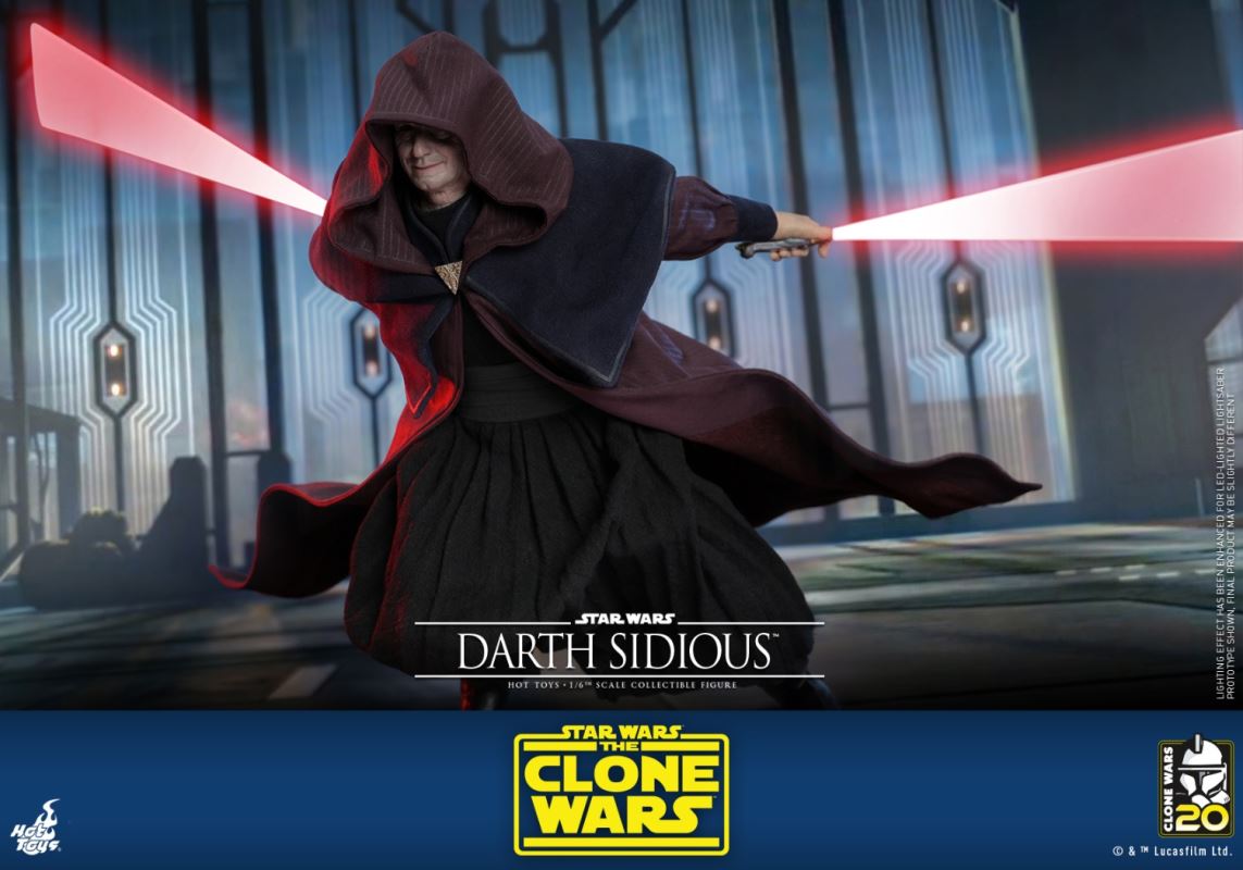Star Wars: The Clone Wars Darth Sidious 1/6