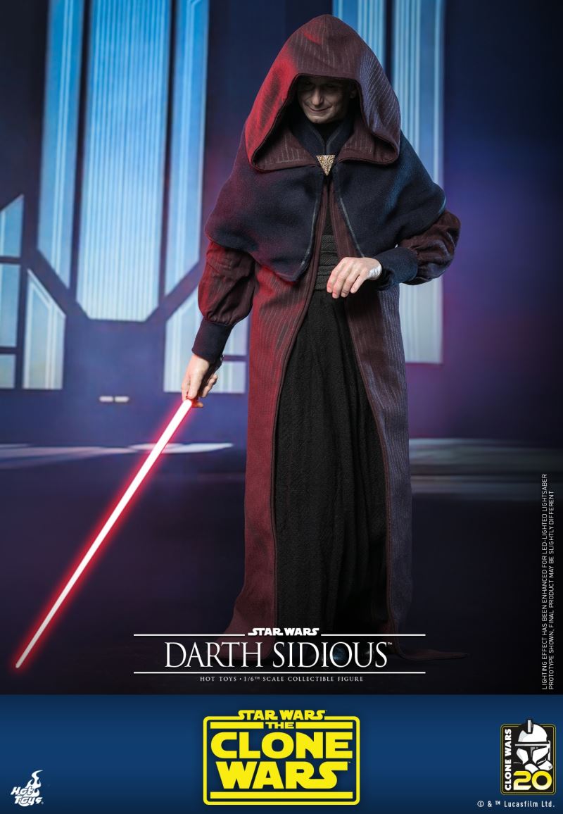 Star Wars: The Clone Wars Darth Sidious 1/6