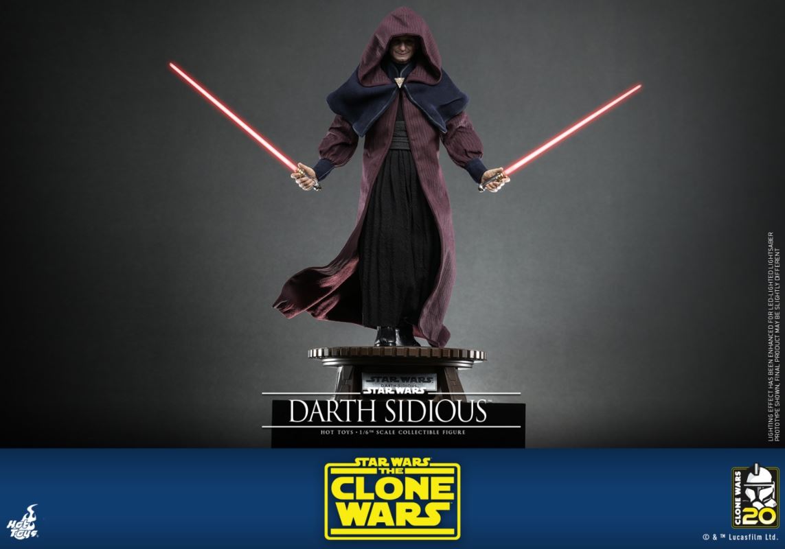Star Wars: The Clone Wars Darth Sidious 1/6