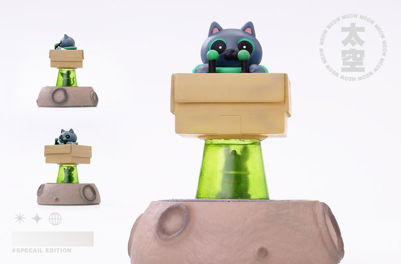 Uchuu Hikou Nyan CATSTRONAUT Trading Figure