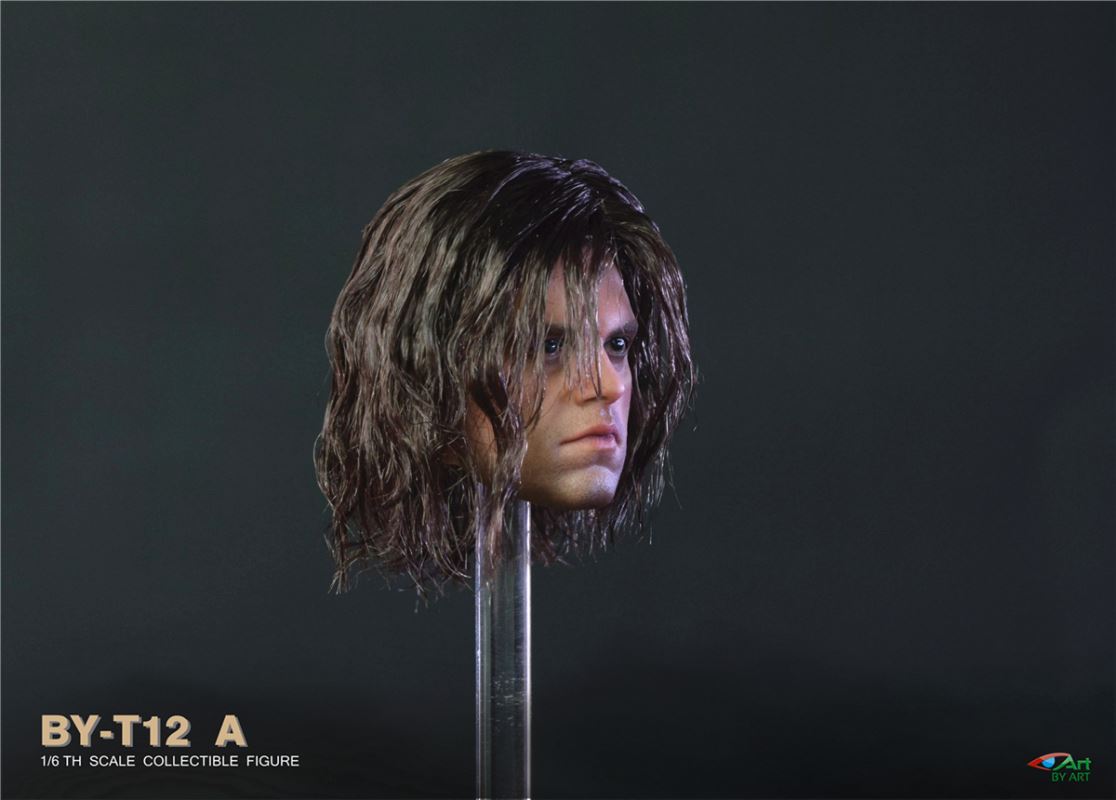 Male Head Sculpture (BY-T12) 1/6