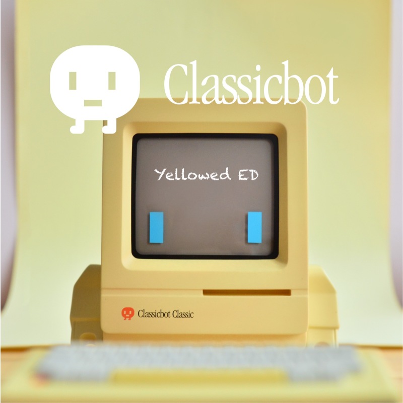 Classicbot Macintosh! (Yellowed Limited Edition)
