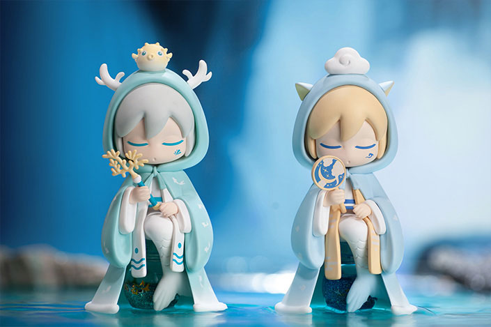 10 I Ching Ba Gua Mermaid Priests