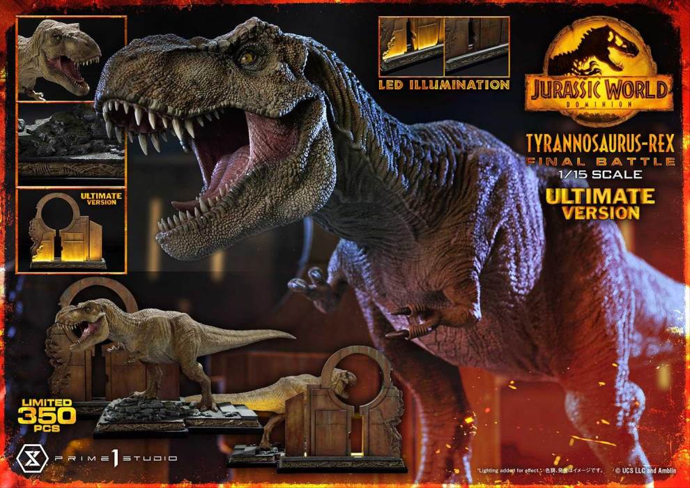 Jurassic World: Dominion (Film) Tyrannosaurus-Rex Ultimate Version