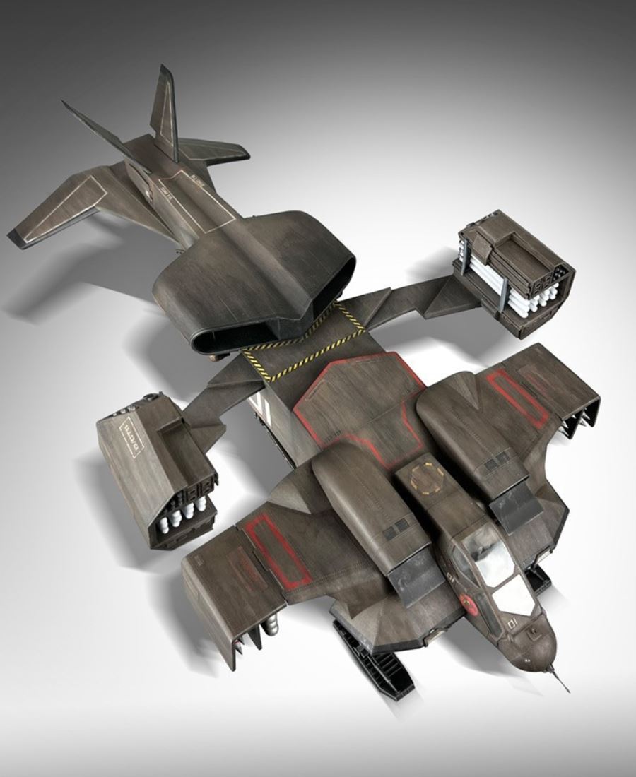 Alien UD-4 Cheyenne transport vehicle