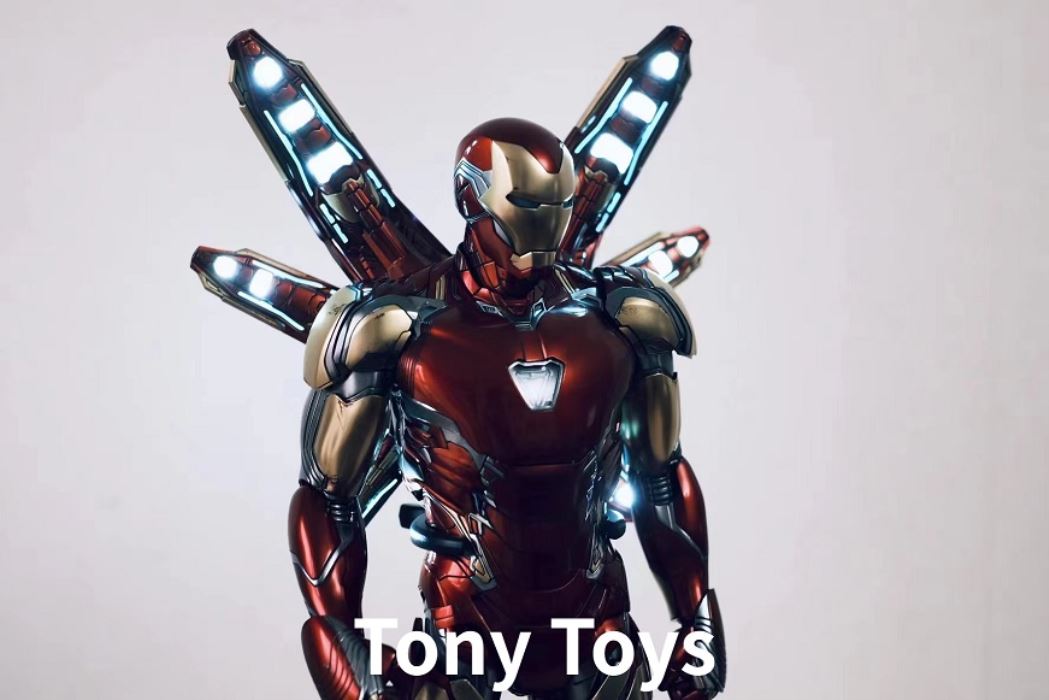 Holographic MK85 Chrysanthemum Cannon Primary Color MK85 Back Cannon and Holographic Head Sculpture