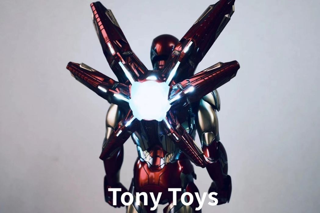 Holographic MK85 Chrysanthemum Cannon Primary Color MK85 Back Cannon and Holographic Head Sculpture