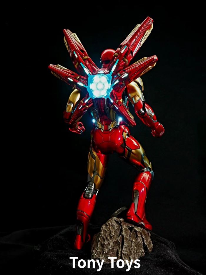 Holographic MK85 Chrysanthemum Cannon Primary Color MK85 Back Cannon and Holographic Head Sculpture