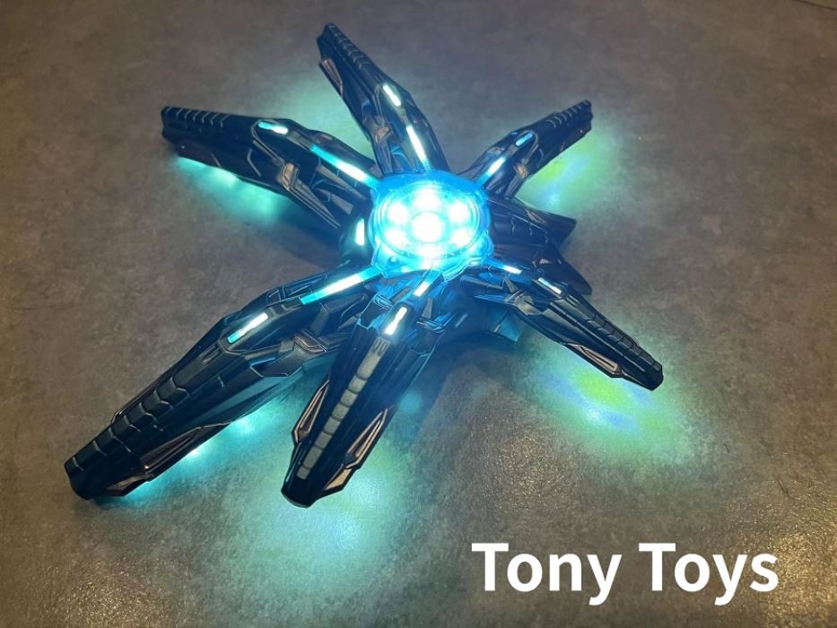 Holographic MK85 Chrysanthemum Cannon Primary Color MK85 Back Cannon and Holographic Head Sculpture