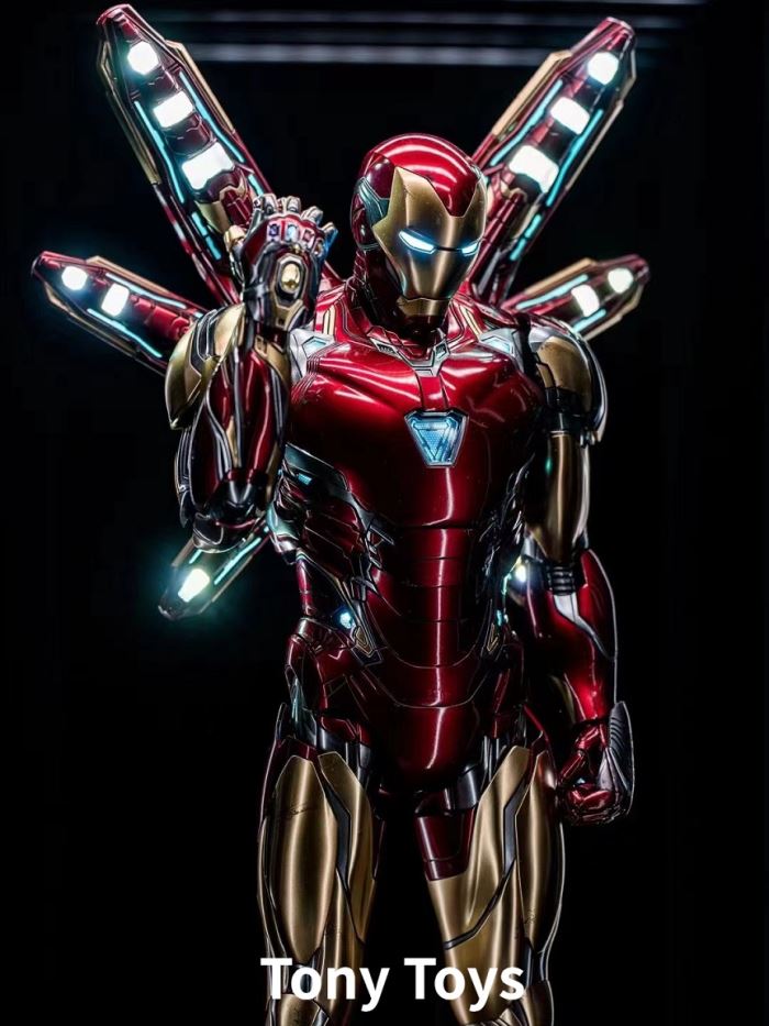 Holographic MK85 Chrysanthemum Cannon Primary Color MK85 Back Cannon and Holographic Head Sculpture