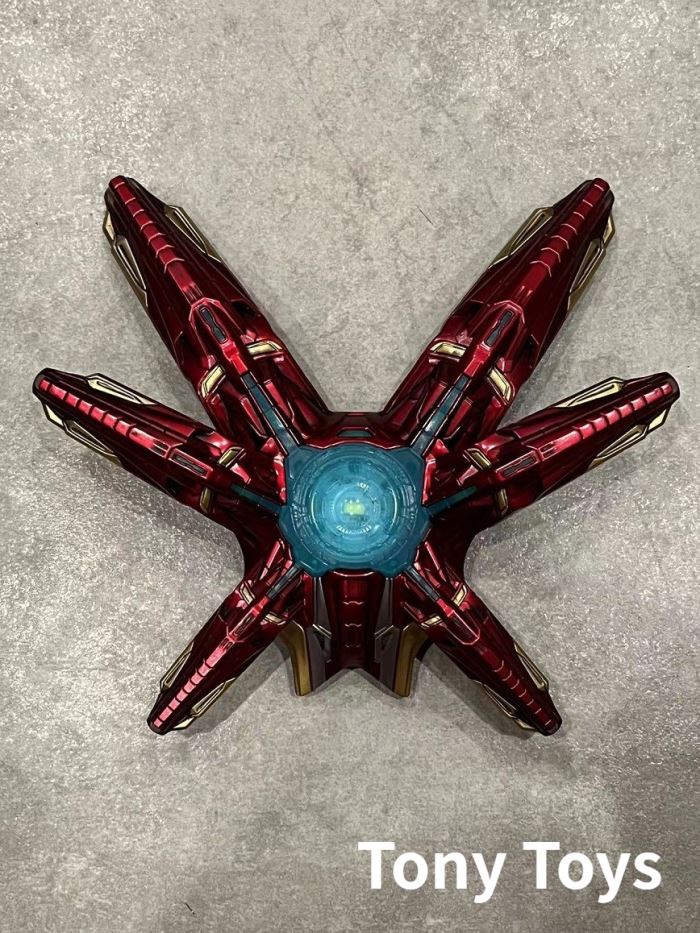 Holographic MK85 Chrysanthemum Cannon Primary Color MK85 Back Cannon and Holographic Head Sculpture